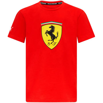 FERRARI SF FW KIDS LARGE SHIELD TEE